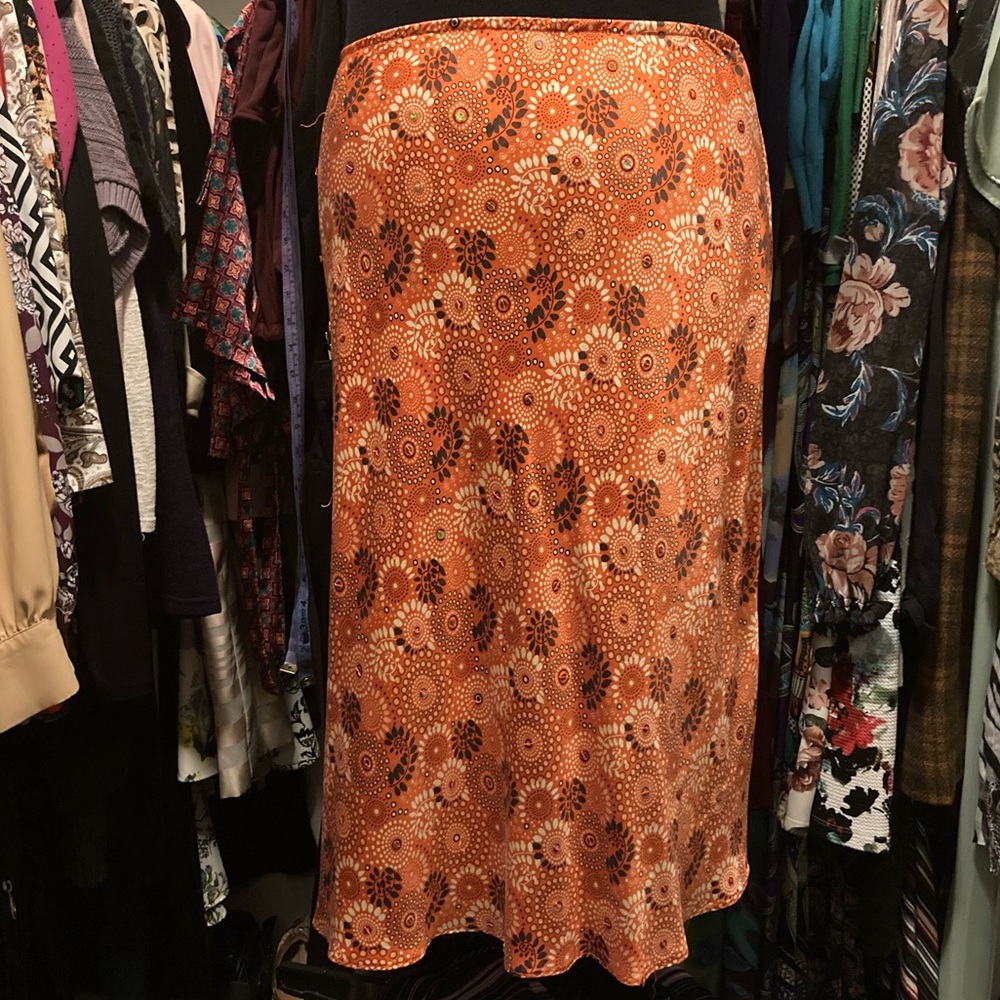 SILK SLIP SKIRT